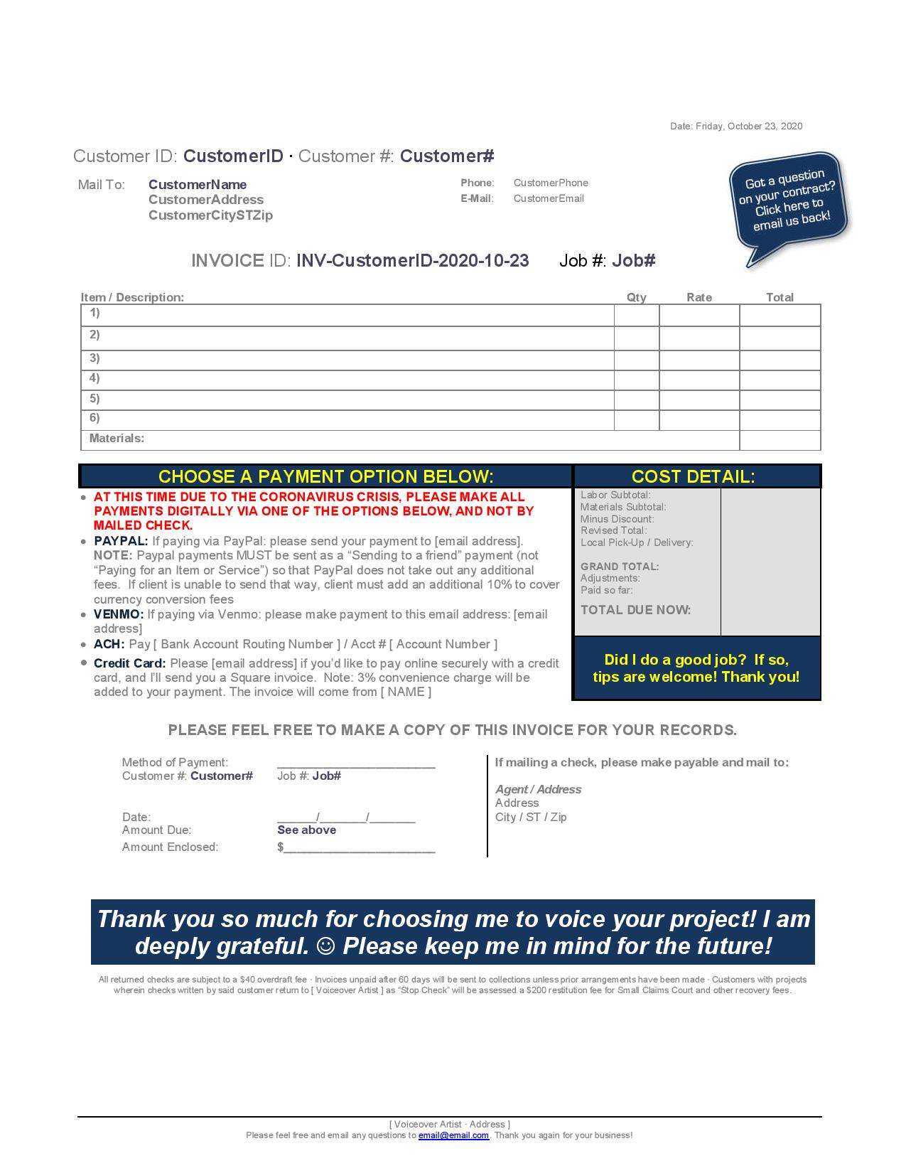 Invoice