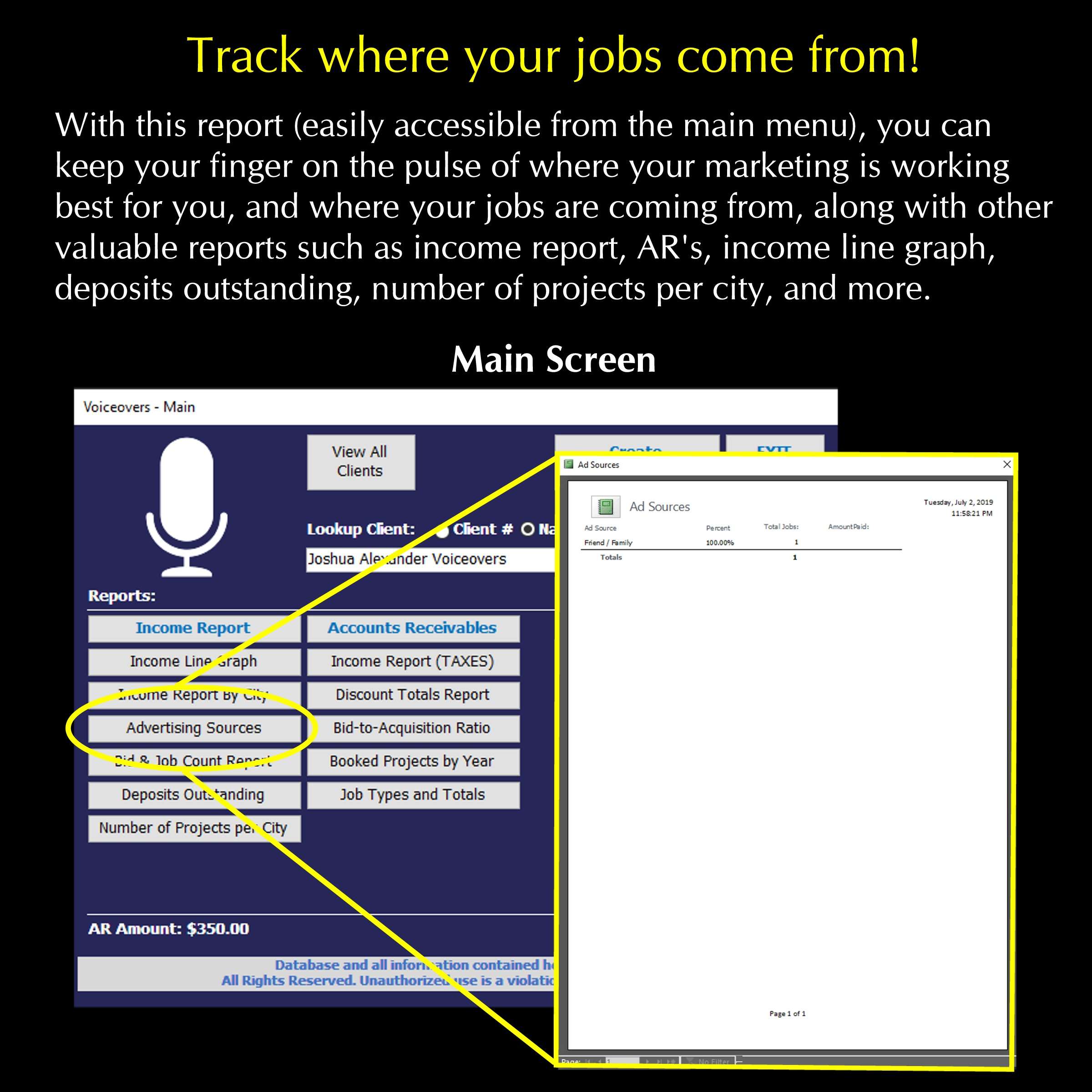 FirstVoiceData 06 - Advertising Sources Report