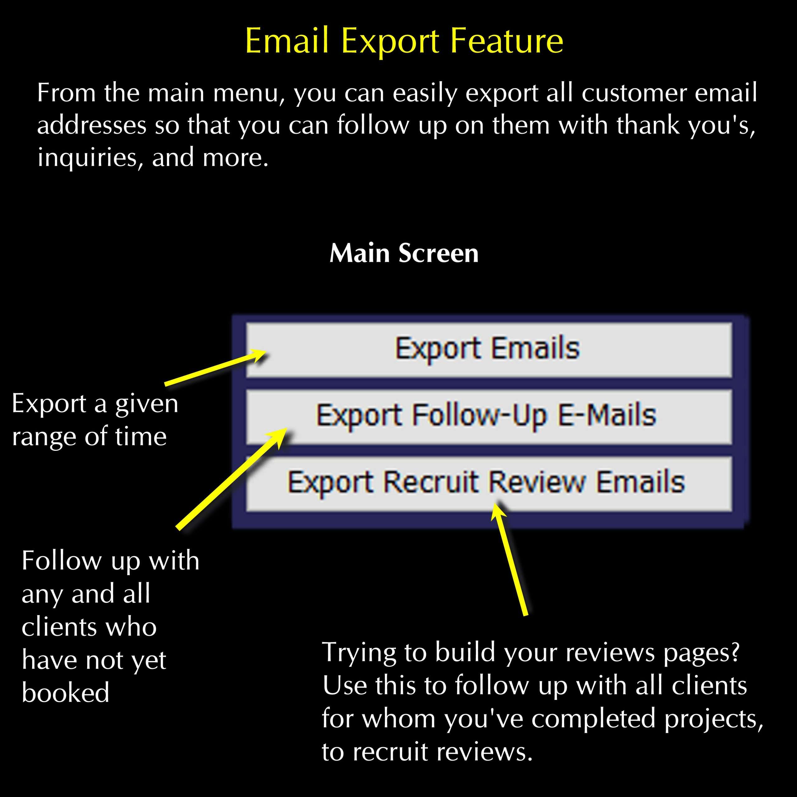 FirstVoiceData 09 - Export EMails